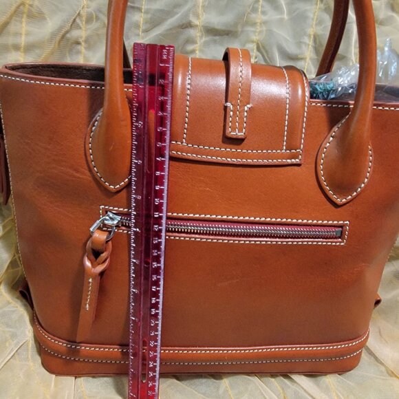 Dooney & Bourke Tan Satchel - Picture 2 of 14